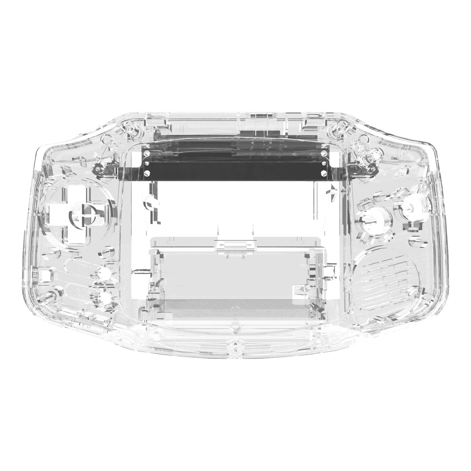 Crystal Clear IPS Modified Prestige Shell for Game Boy Advance - RetroSix RetroSix