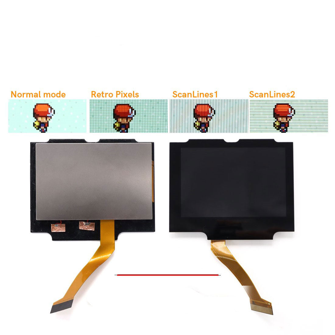 IPS 3.0 Inch Laminated LCD Kit For Game Boy Advance SP - HISPEEDIDO Shenzhen Speed Sources Technology Co., Ltd.