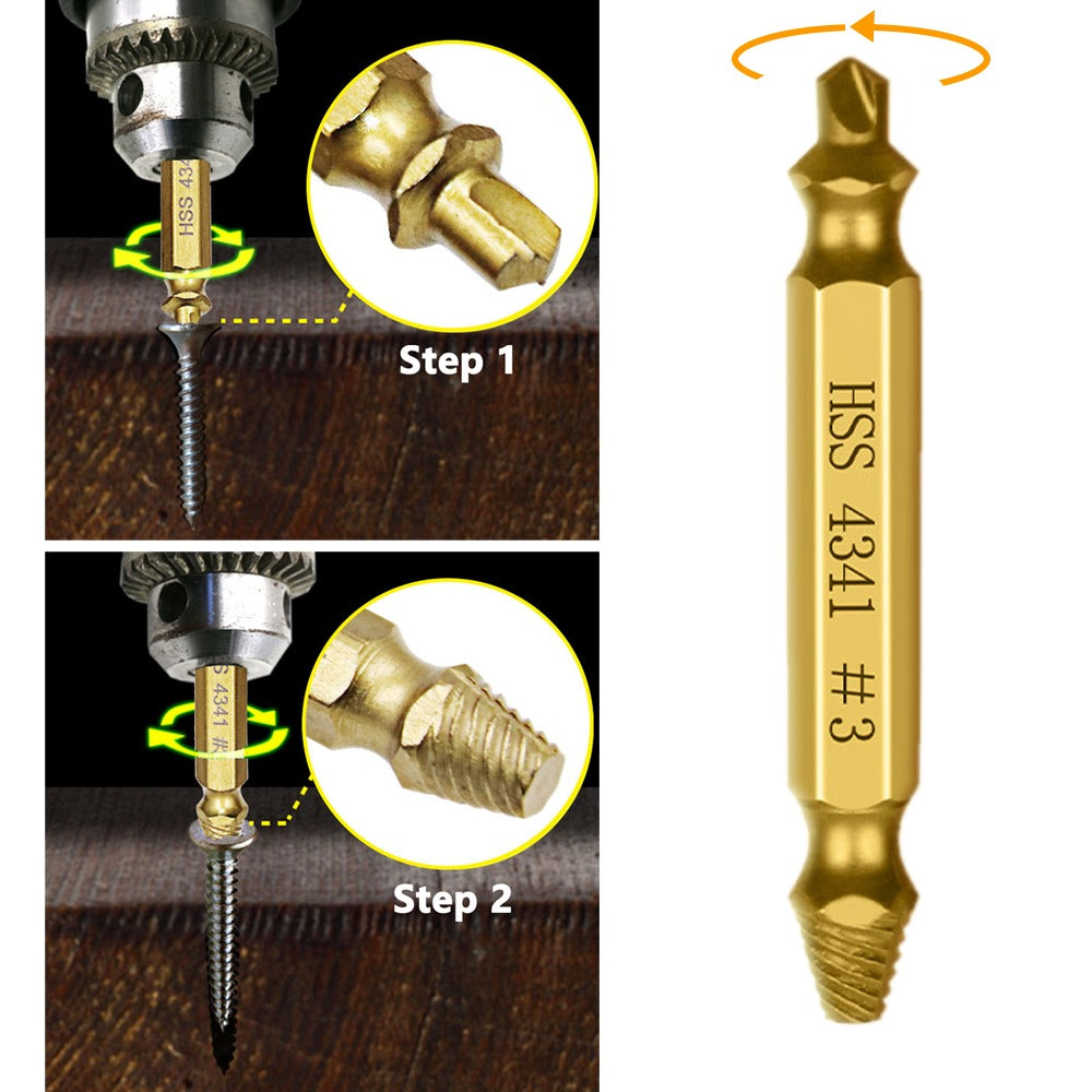 6 in 1 Screw Extractor Kit KreeAppleGame