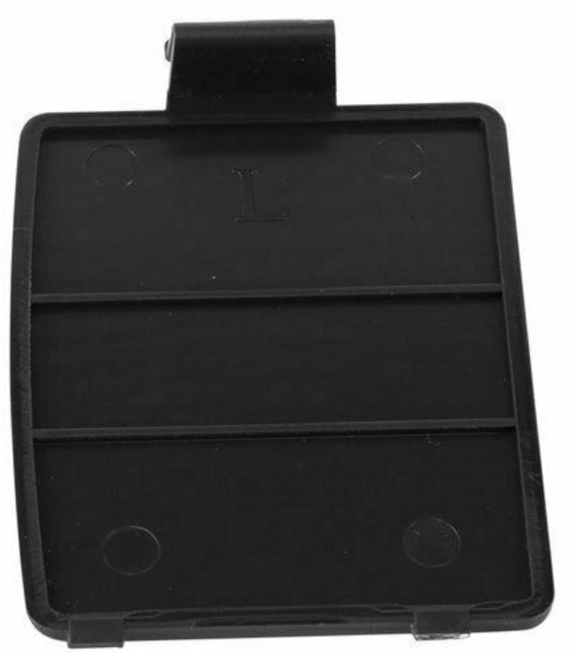 Sega Game Gear Left Battery Cover - Black KreeAppleGame
