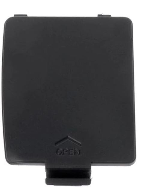 Sega Game Gear Left Battery Cover - Black KreeAppleGame