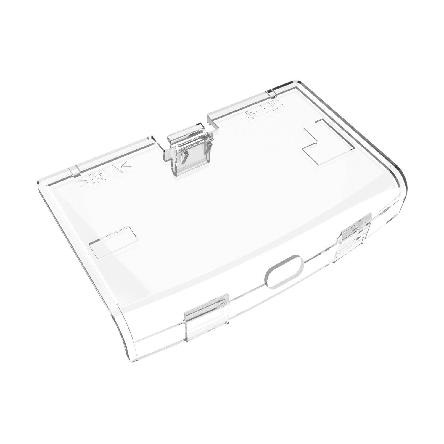 USB-C Battery Cover for Game Boy Advance - Crystal Clear Series - RetroSix RetroSix
