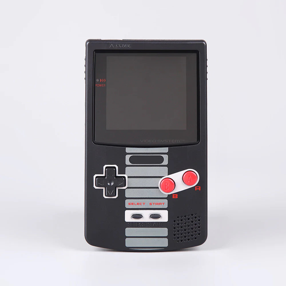 NES/VES Retro Pixel Laminated LCD Kit for Game Boy Color FUNNYPLAYING