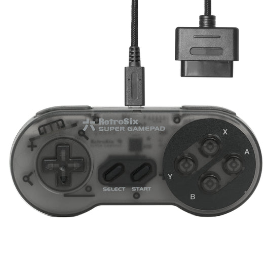 Super Gamepad for SNES - RetroSix RetroSix