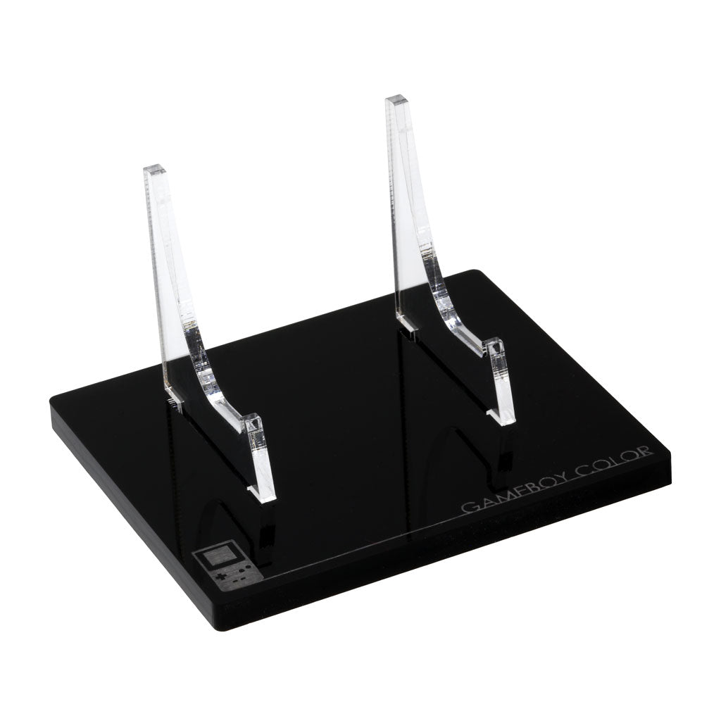 Game Boy Color Display Stand - Gloss Black Rose Colored Gaming