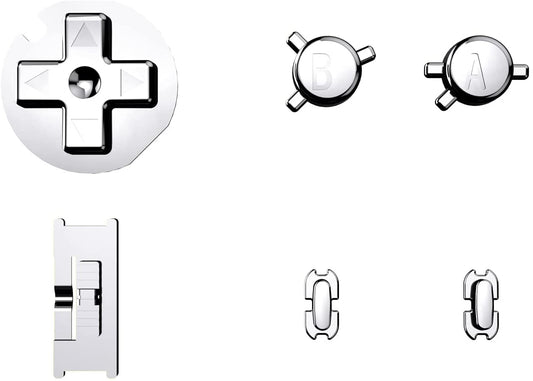 Chrome Game Boy Color Button Sets Extremerate