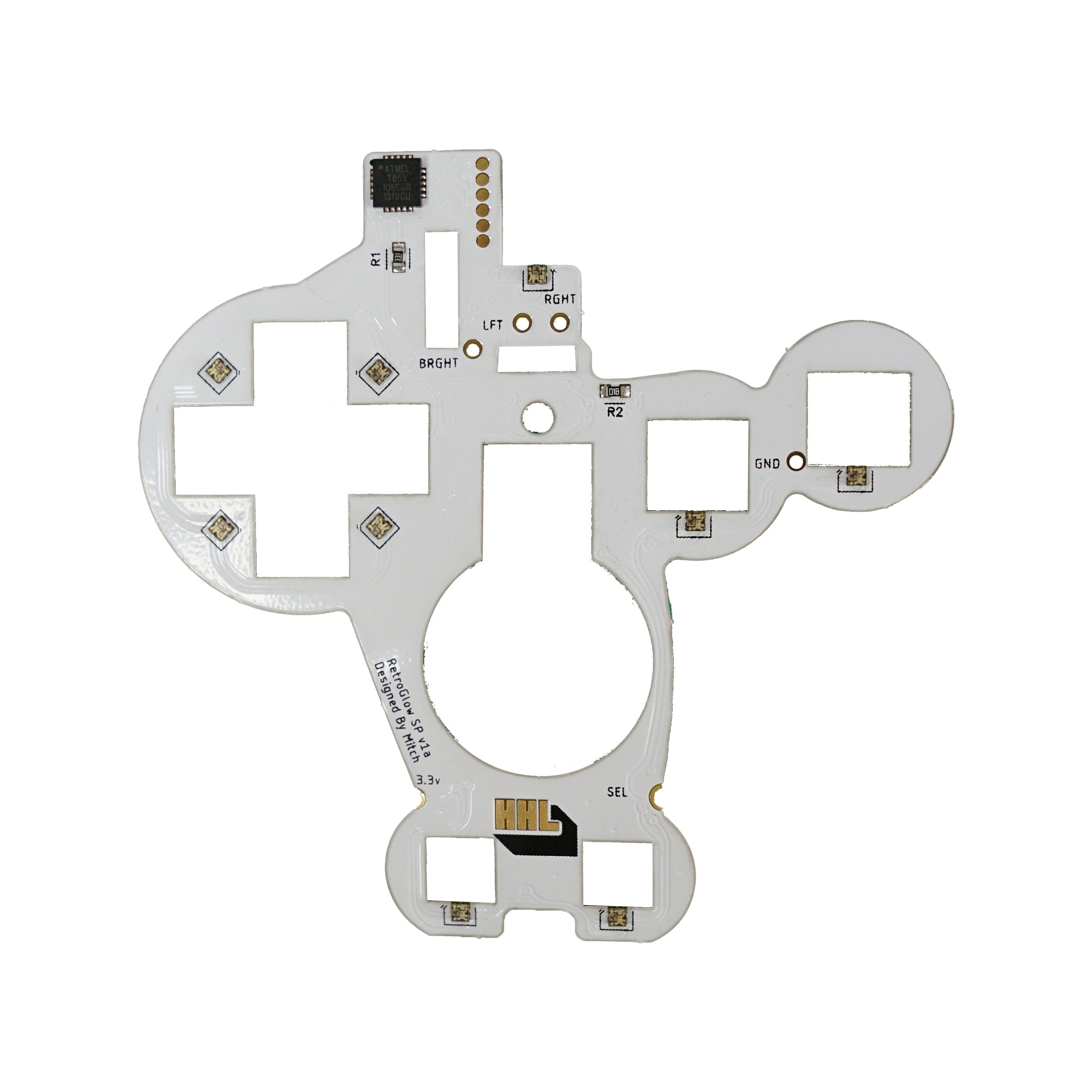 RetroGlow for Game Boy Advance SP - RGB LED Flex Board U-C Group Limited