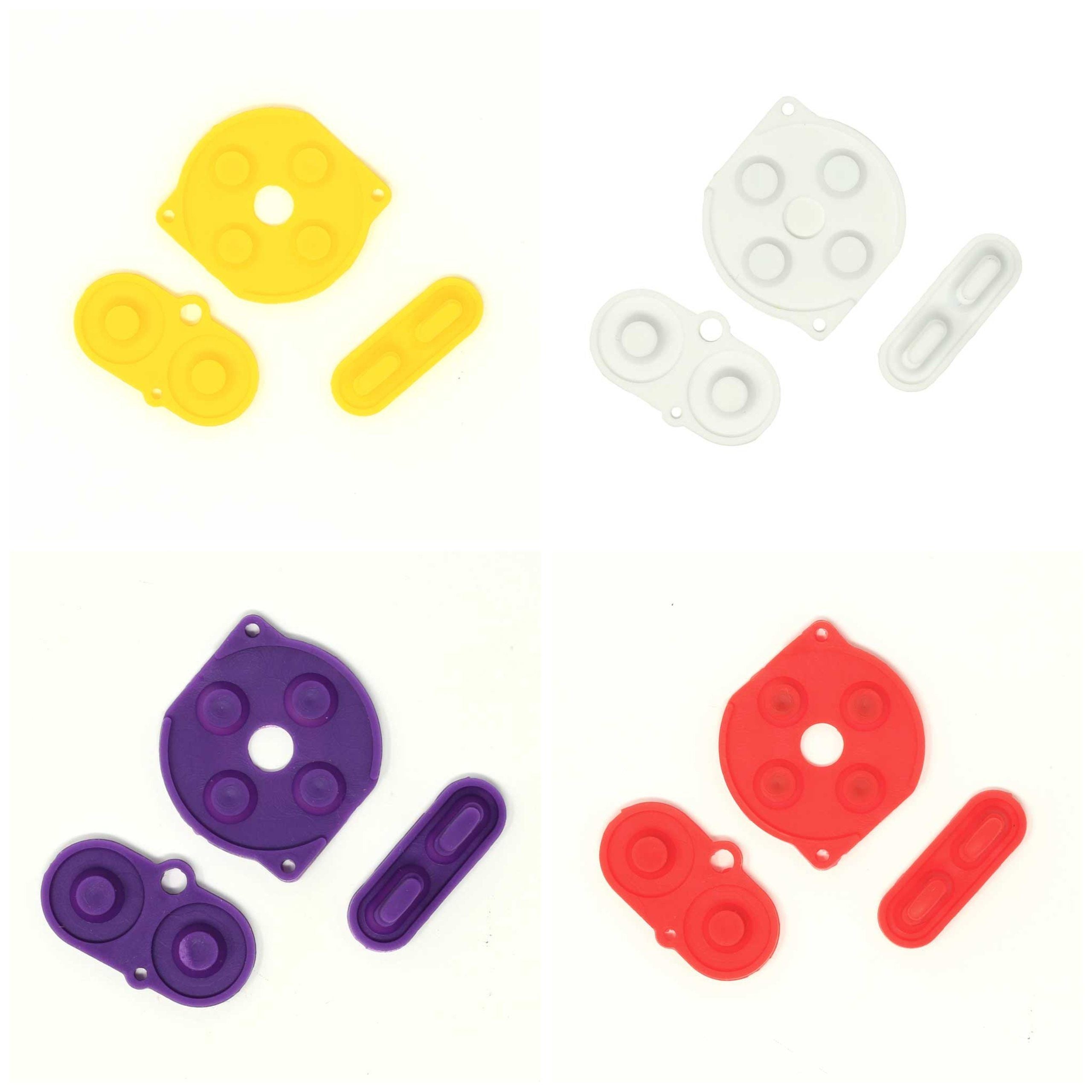 Game Boy Color Silicone Button Pads | Hand Held Legend Purple