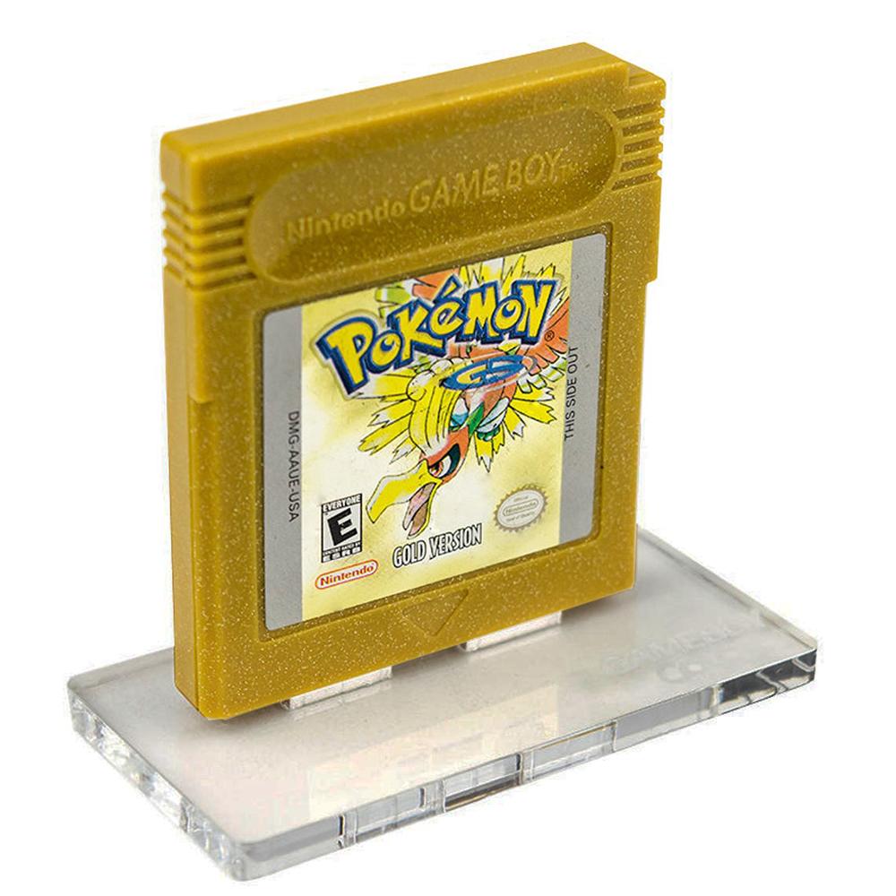 Game Boy Color Game Cartridge Display Stand Rose Colored Gaming