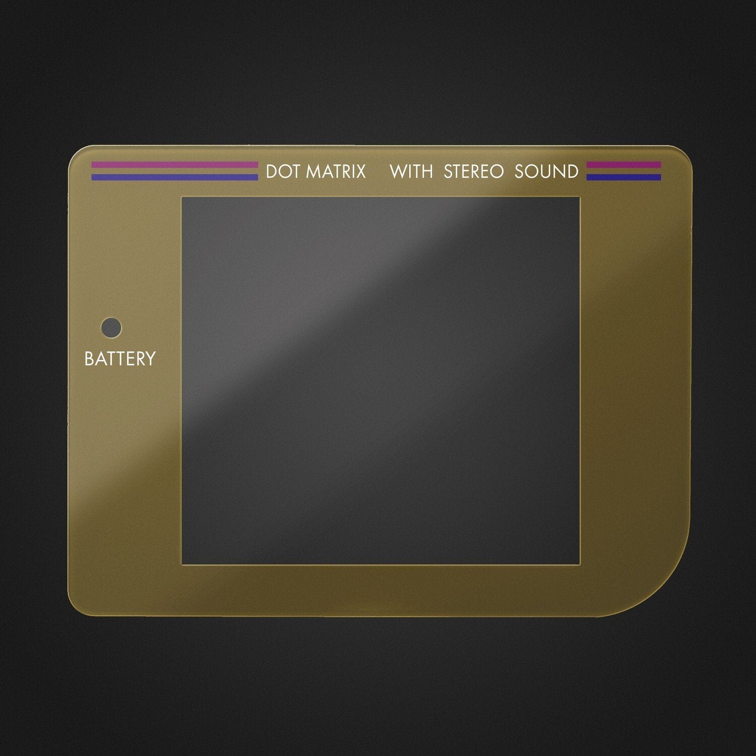 Game Boy DMG Glass Screen Lens - Tempered KreeAppleGame