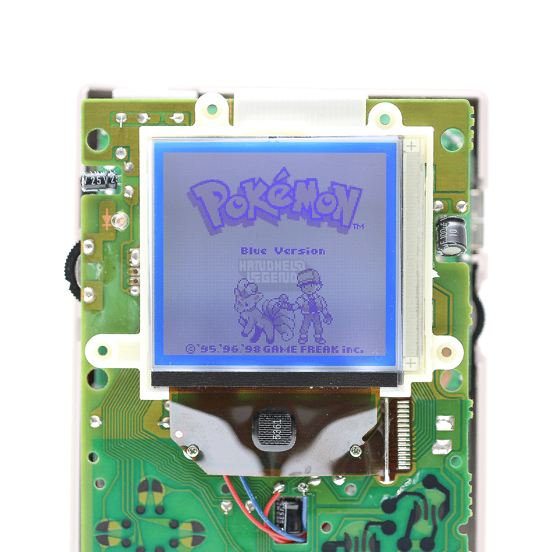 Voltage and consumption - Game Boy Advance backlit LCD comparison