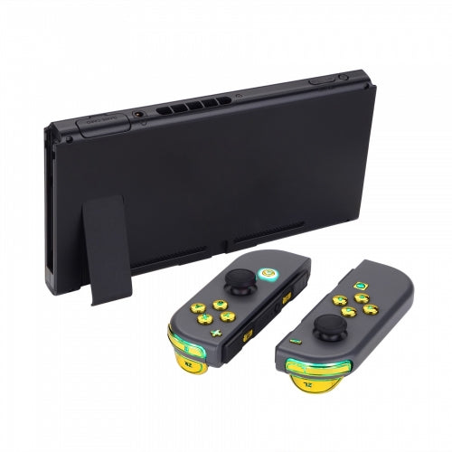 Joy-Con LED Button Kit for Nintendo Switch - Chrome Gold Extremerate