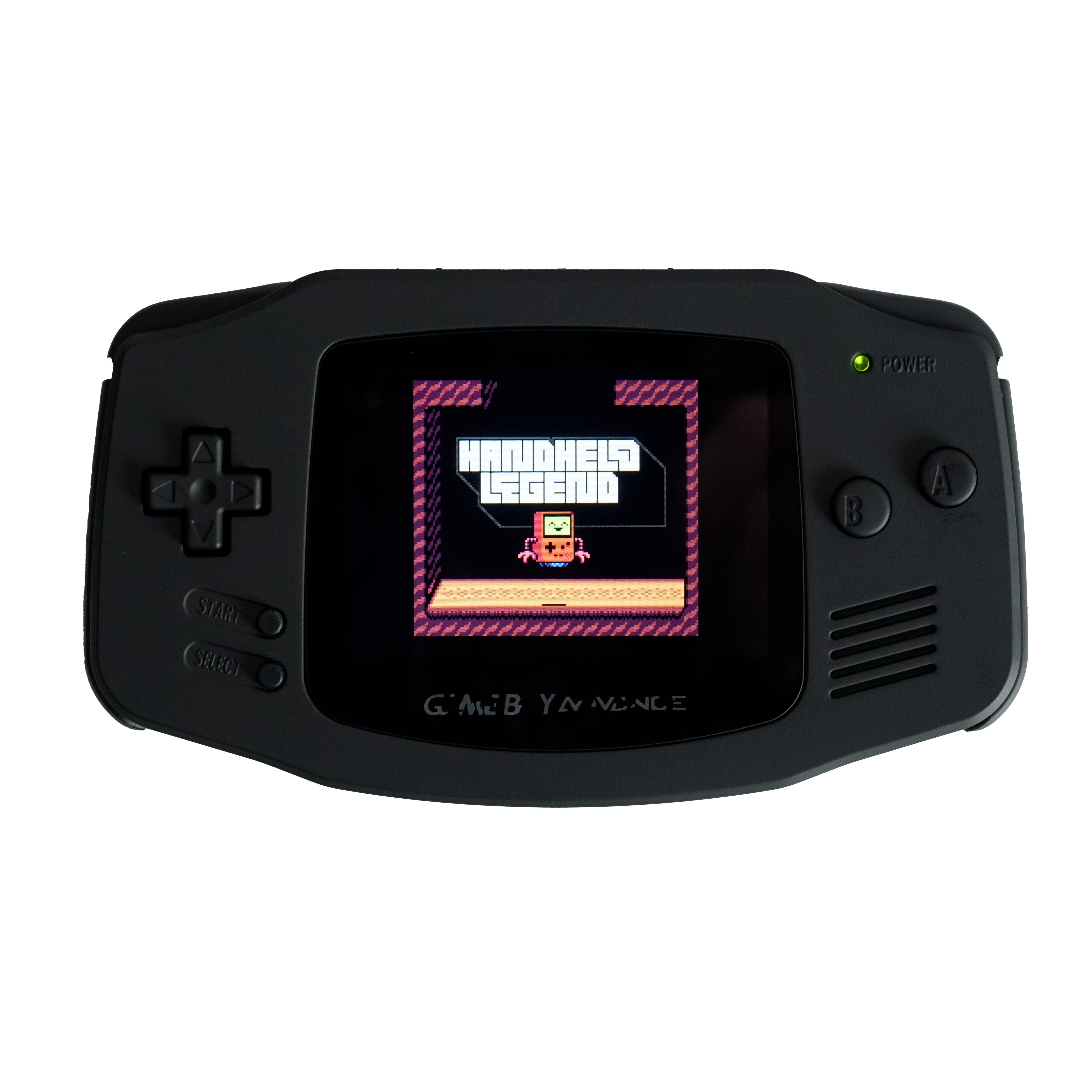 Game Boy Advance Ultimate Console - Stealth Black | IPS UPGRADE ONLY Modding
