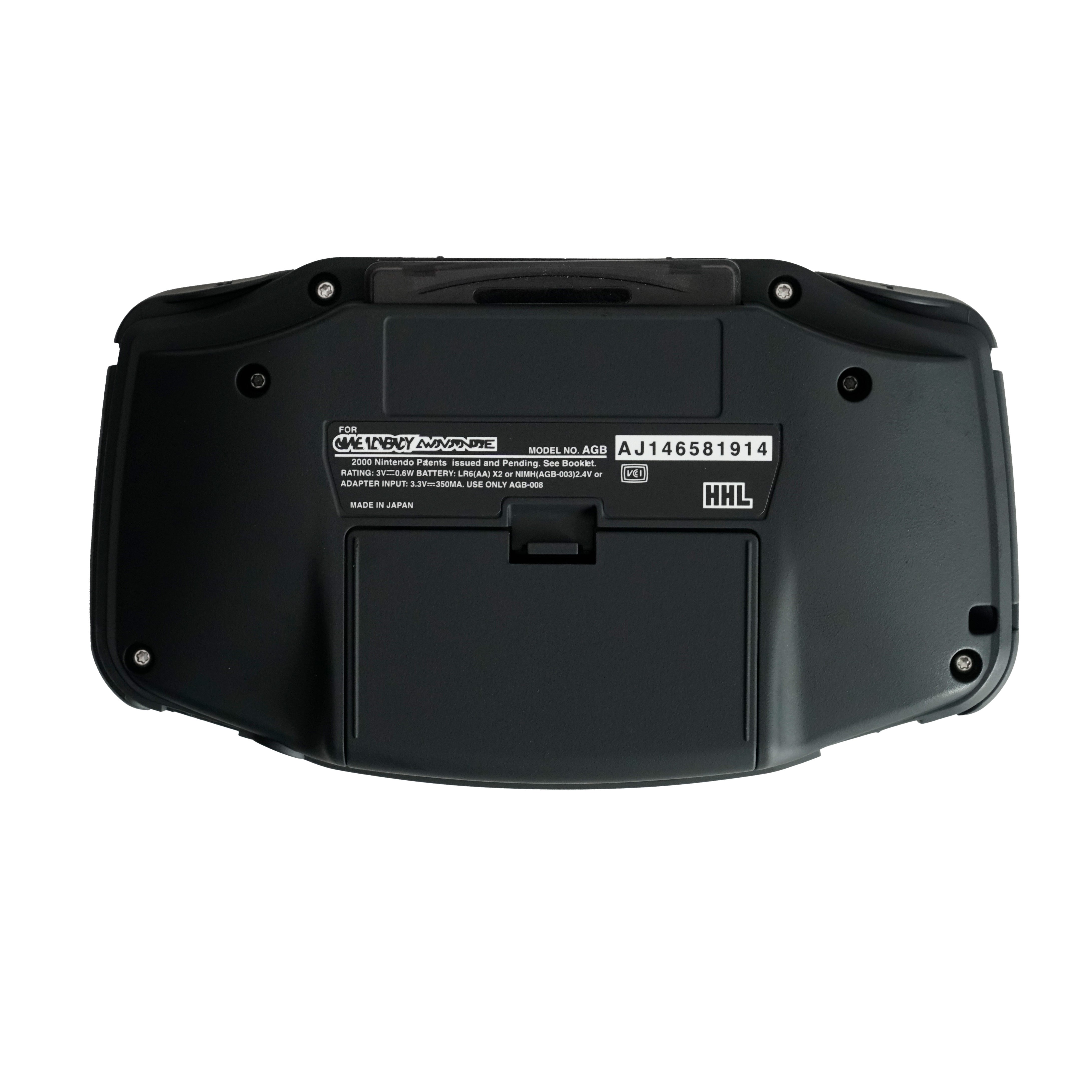 Game Boy Advance Ultimate Console - Stealth Black | IPS UPGRADE ONLY Modding