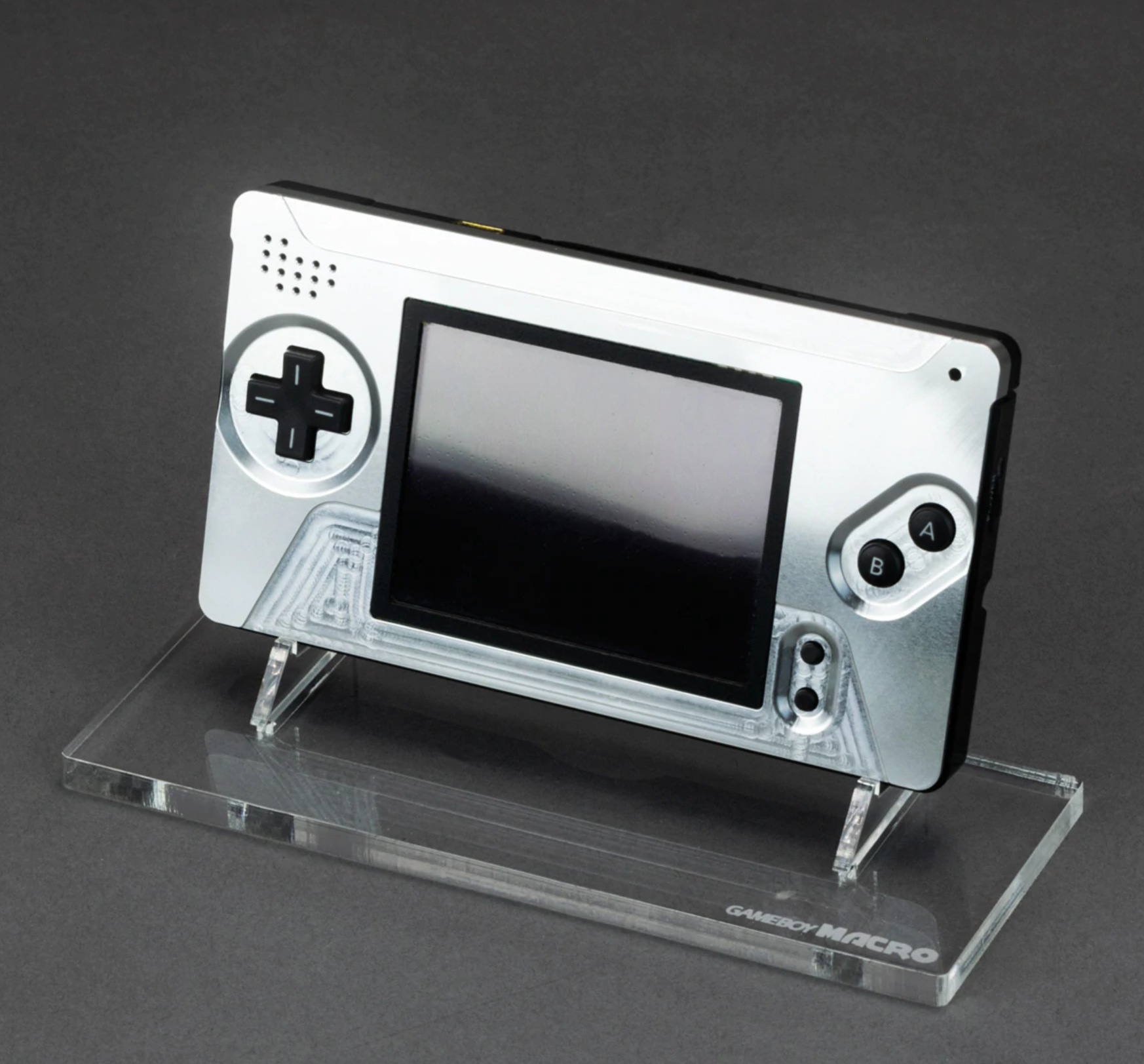 Game Boy Macro Display Stand Rose Colored Gaming