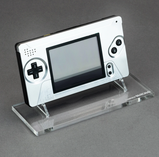 Game Boy Macro Display Stand Rose Colored Gaming