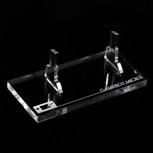 Game Boy Micro Display Stand Rose Colored Gaming