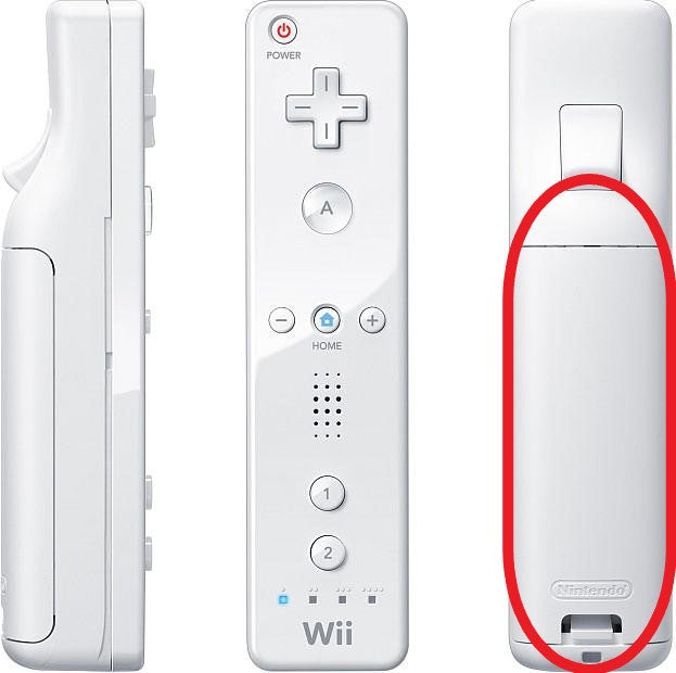 Battery Door Replacement for Wiimote KreeAppleGame