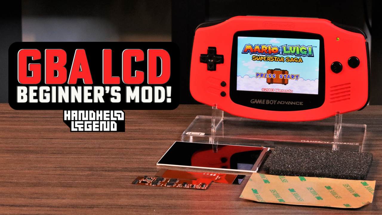 A Beginners Guide To The Game Boy Advance IPS V3 Kit - Hand Held Legend A Beginners Guide To The Game Boy Advance IPS V3 Kit - Hand Held Legend