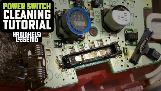 An "Advanced" Method For Cleaning Game Boy Advance Power Switches!