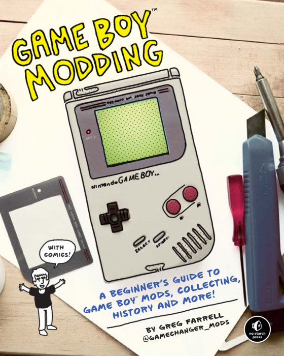 Game Boy Modding Printed Book - hand-held-legend