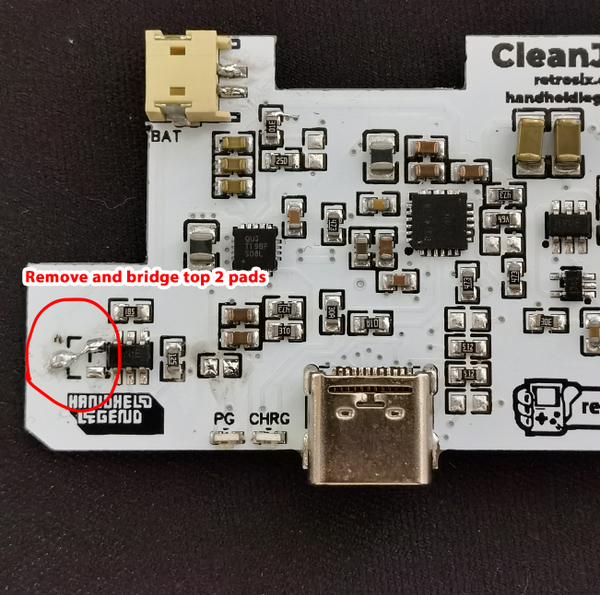 CleanJuice Spontaneous Discharge Fix - Will Not Hold a Charge - hand-held-legend