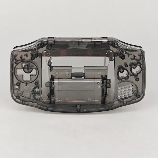 Game Boy Advance Laminated IPS/ITA Shell Funnyplaying Mirror Clear Black
