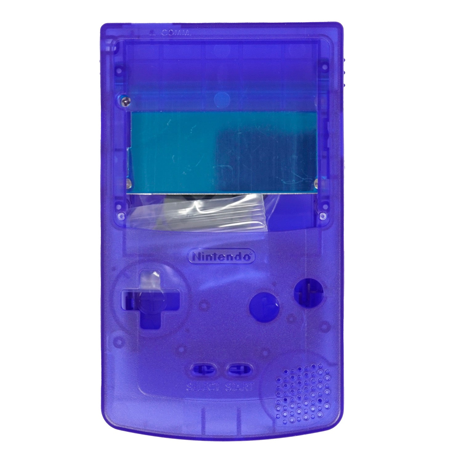 Boy Advance Gameboy Color Purple Transparent Nintendo Game Boy