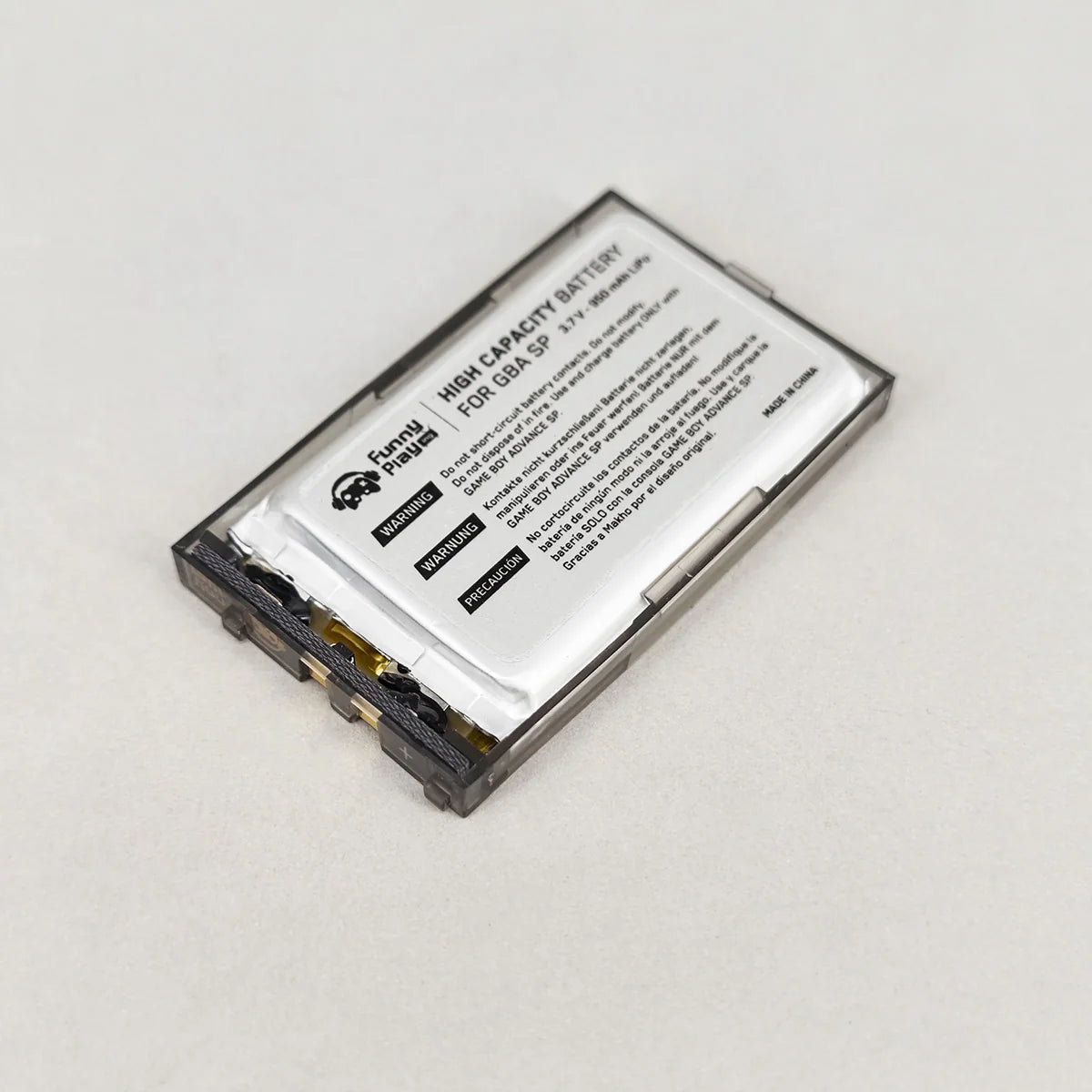 MaxPlay Battery for Game Boy Advance SP - Funnyplaying FUNNYPLAYING