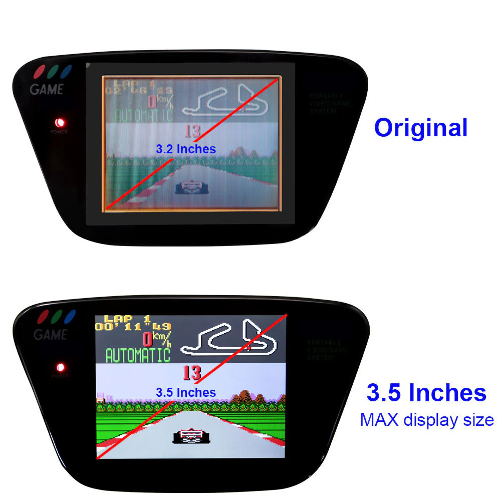 Game Gear 3.5" Laminated IPS Kit - HISPEEDIDO
