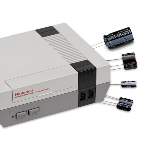 NES Capacitor Kit - RetroSix RetroSix