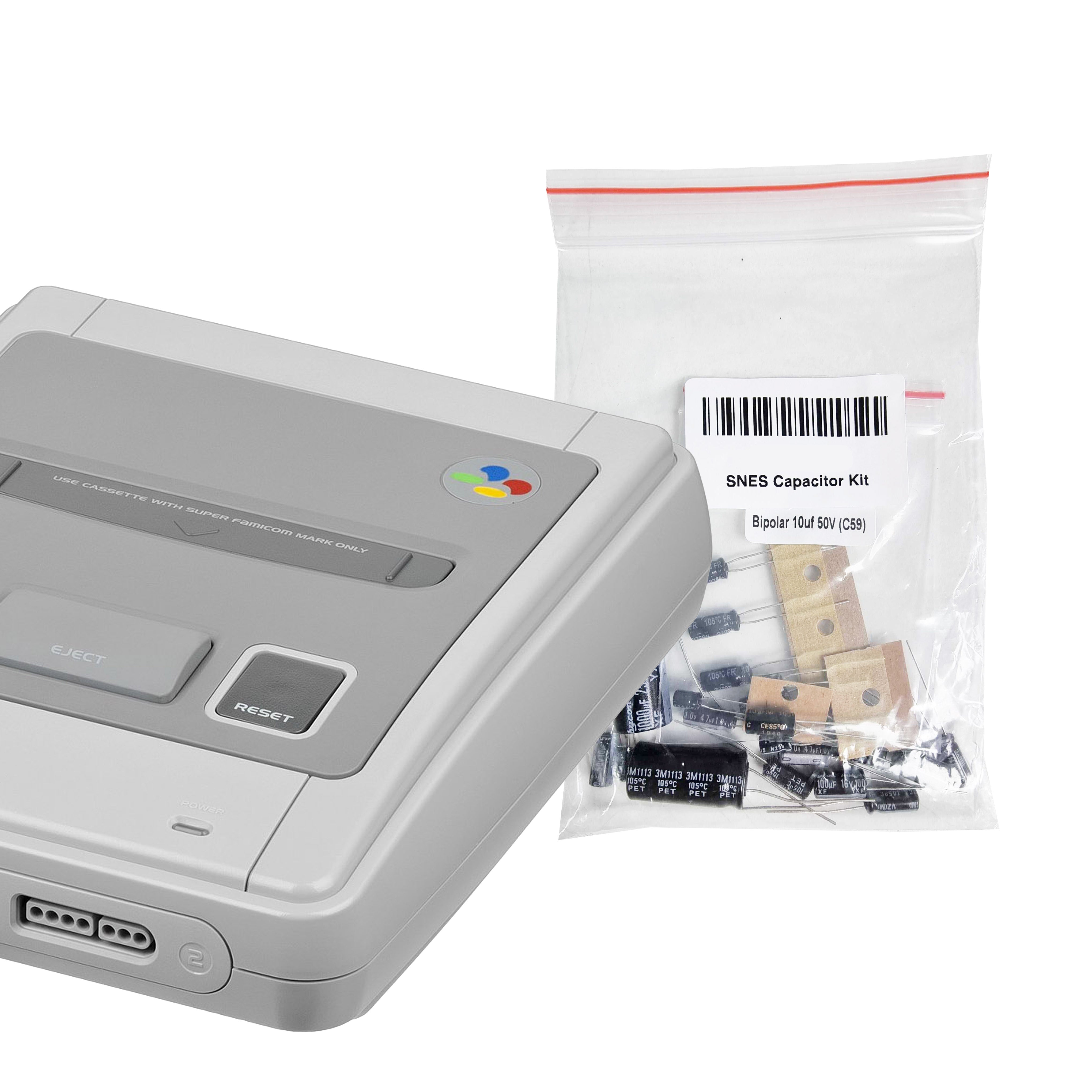 SNES Capacitor Kit - RetroSix RetroSix