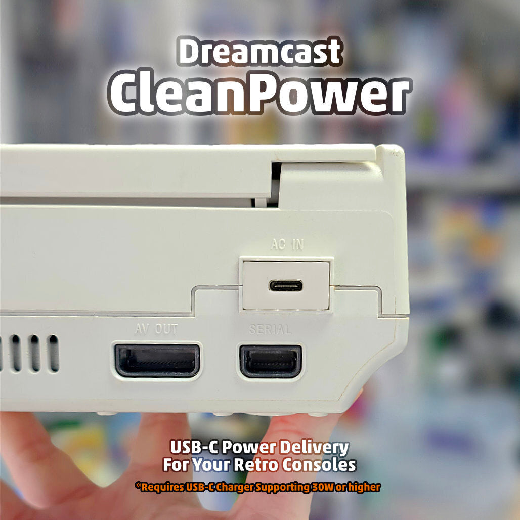 SEGA Dreamcast CleanPower - RetroSix RetroSix