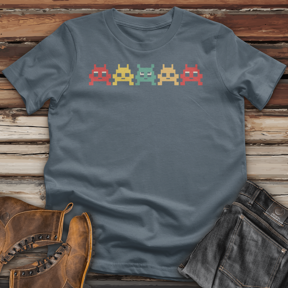 80 S Video Game Vintage Retro Arcade Cotton Tee