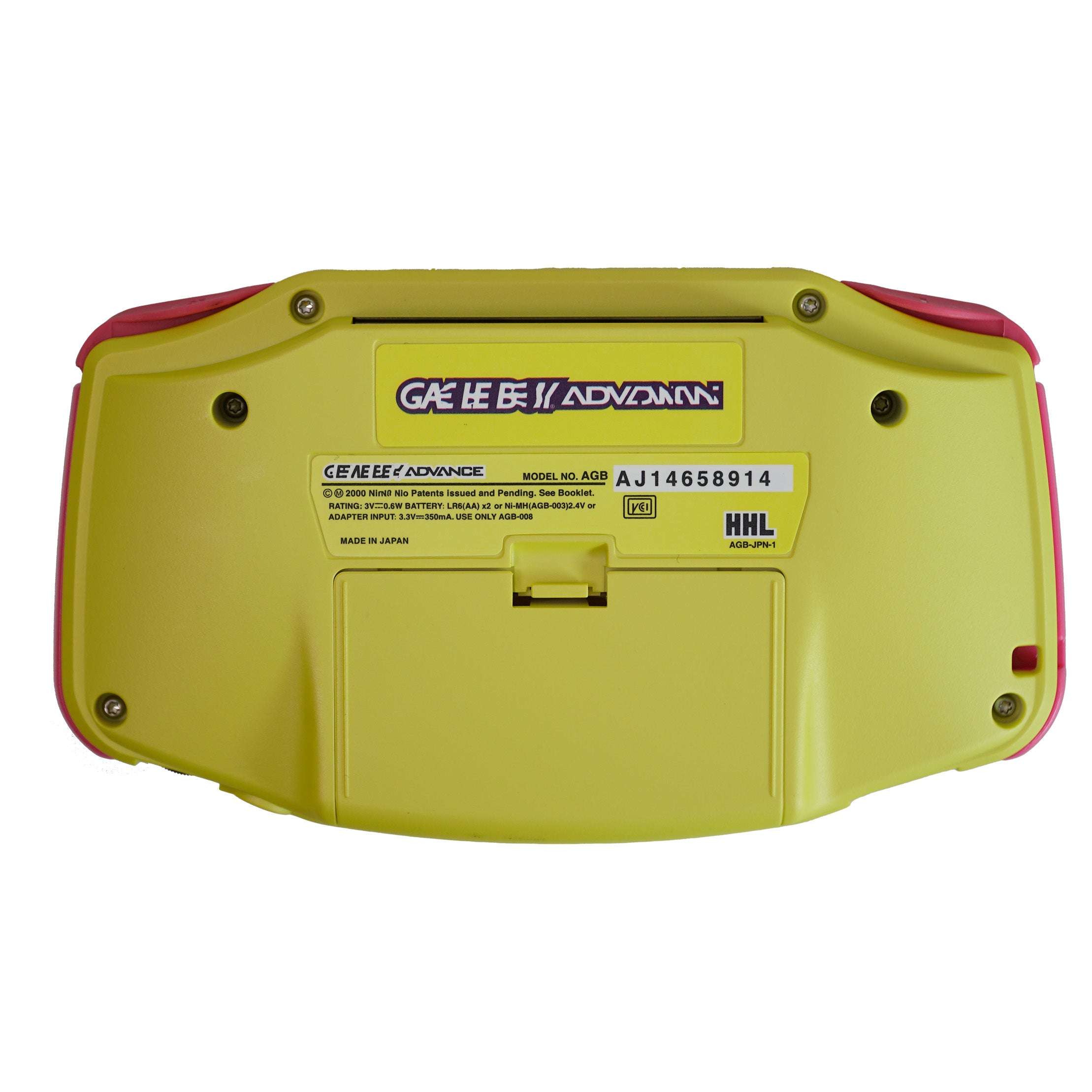 Made to Order Game Boy Advance Ultimate Console - Yellow Skate | IPS & LED UPGRADE ONLY Hand Held Legend