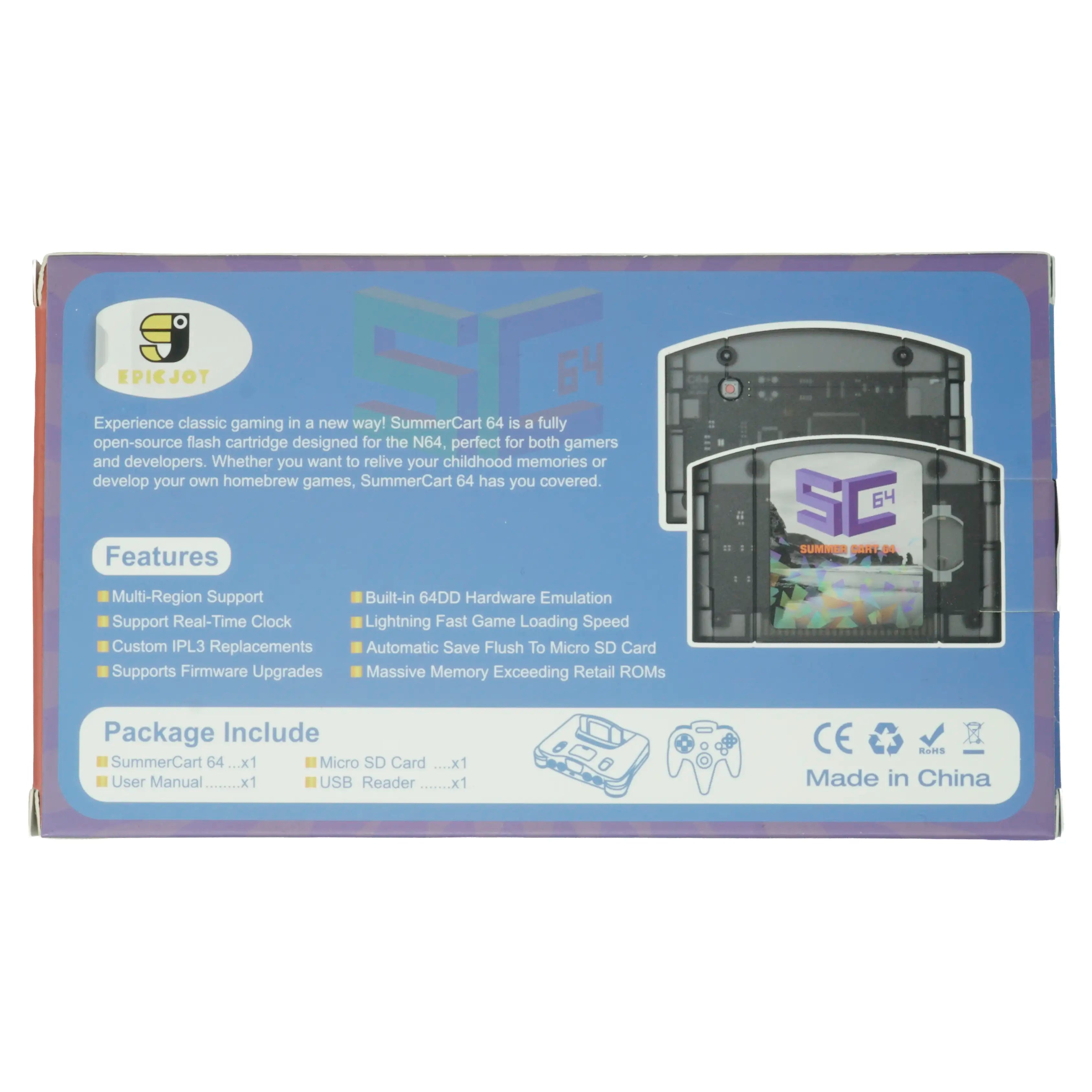 Retro SummerCart64 for Nintendo 64