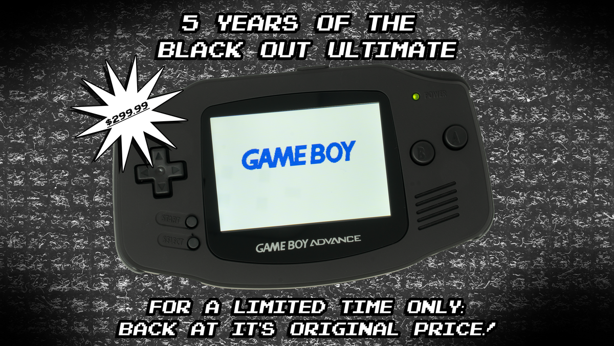 Game Boy Advance Ultimate Console - Black Out