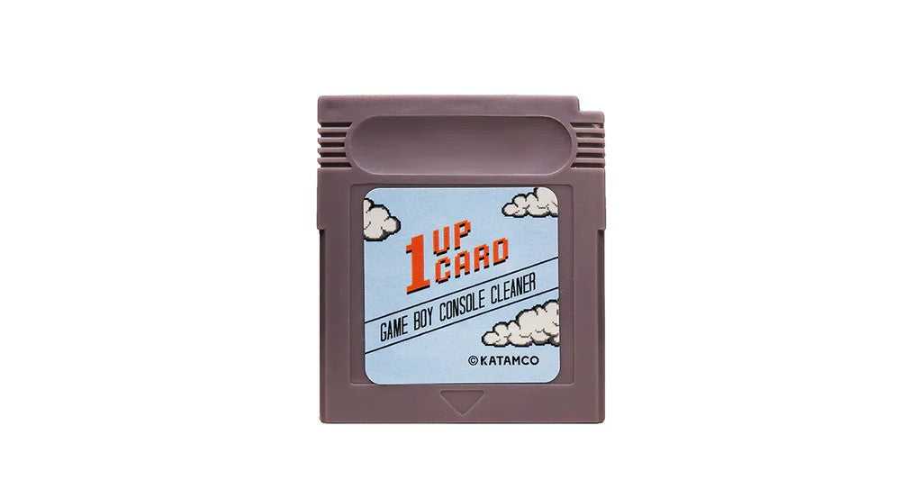 Game Boy Console Cleaning Cartridge - 1UPcard™ - Hand Held Legend
