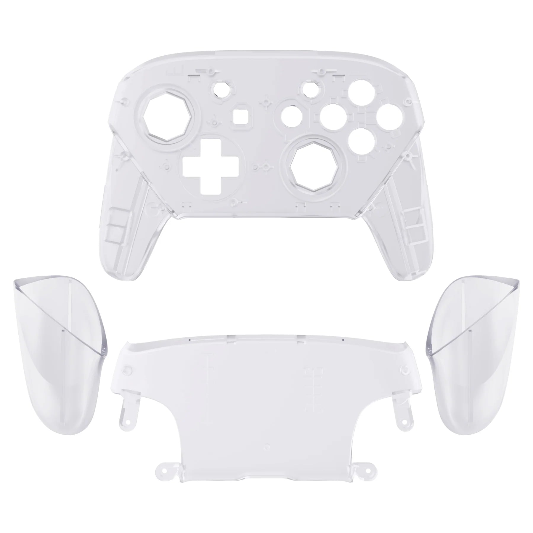 Octagonal Gated Nintendo Switch Pro Controller Shell and Grips - eXtremeRate Extremerate