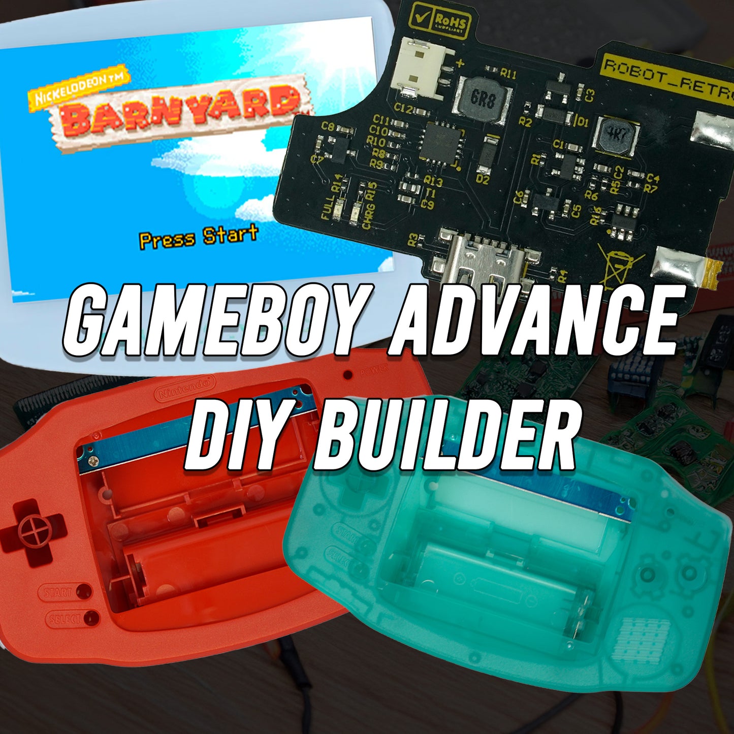 DIY Gameboy Advance Builder