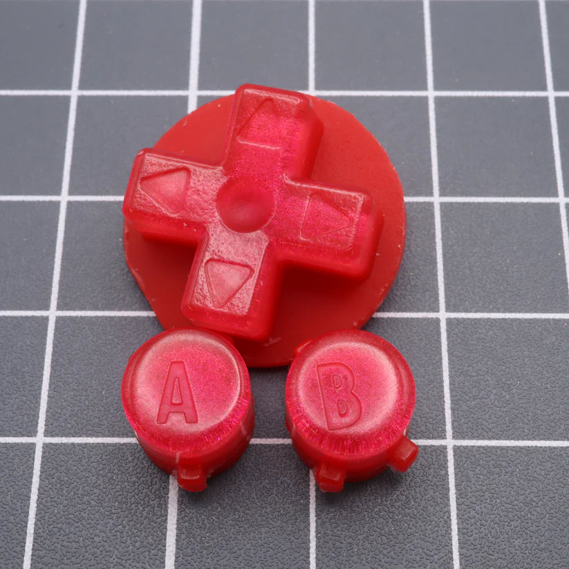 Custom Resin Game Boy Advance (GBA) Buttons - Lab Fifteen