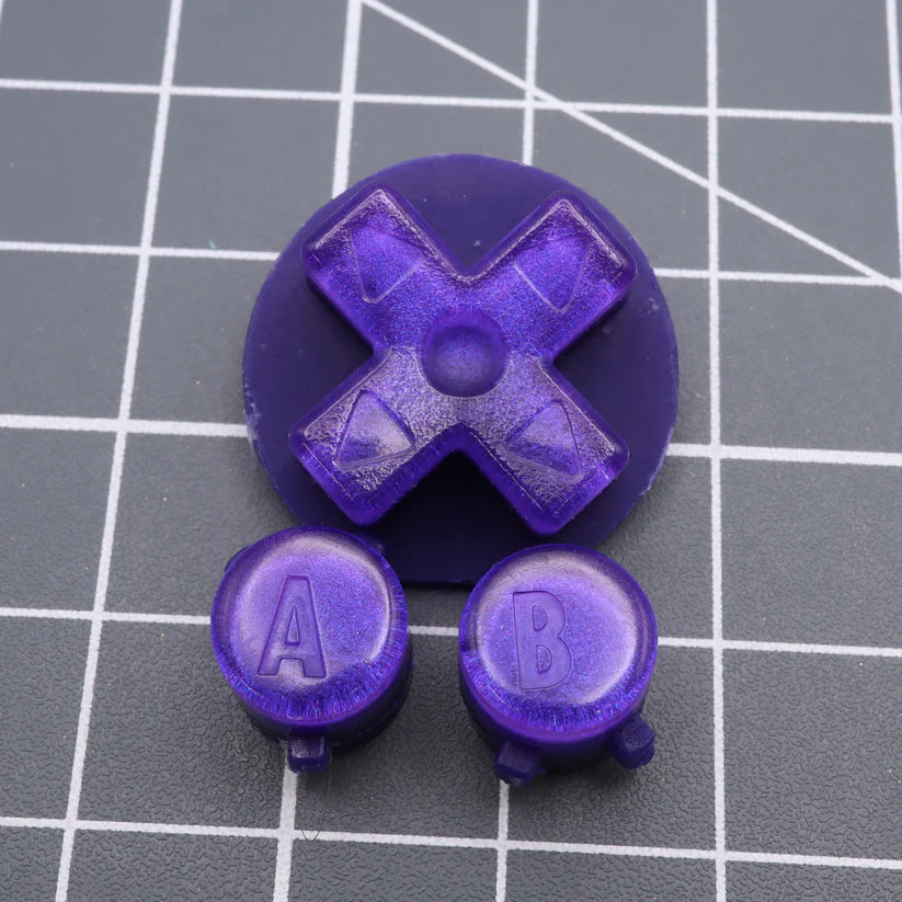 Custom Resin Game Boy Advance (GBA) Buttons - Lab Fifteen