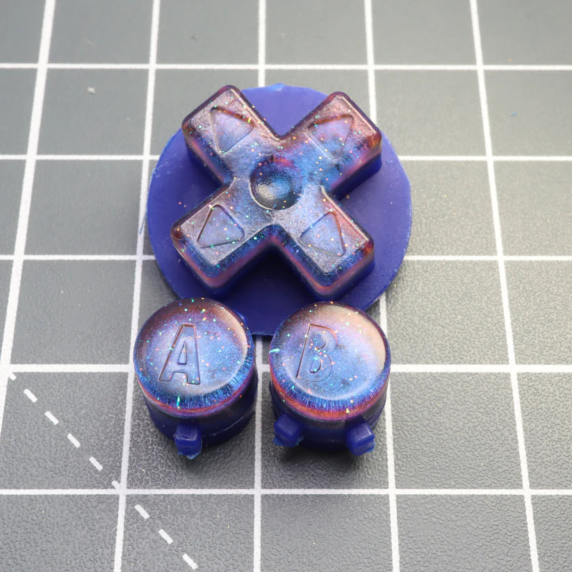 Custom Resin Game Boy Advance (GBA) Buttons - Lab Fifteen