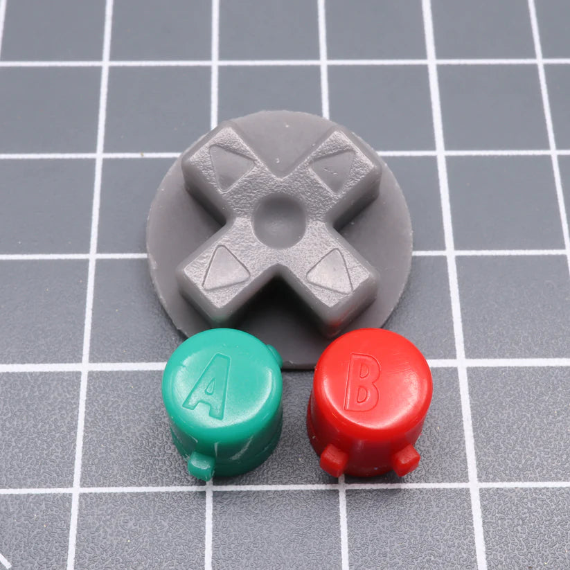 Custom Resin Game Boy Advance (GBA) Buttons - Lab Fifteen