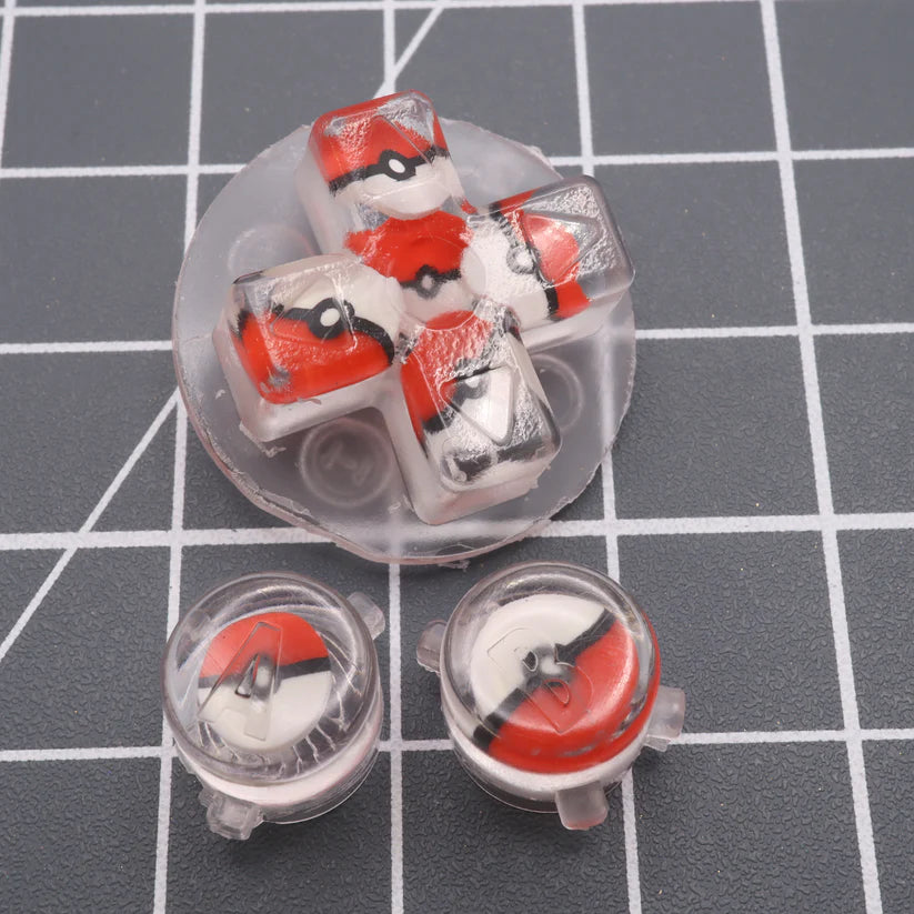 Resin Game Boy Advance Buttons - Lab Fifteen