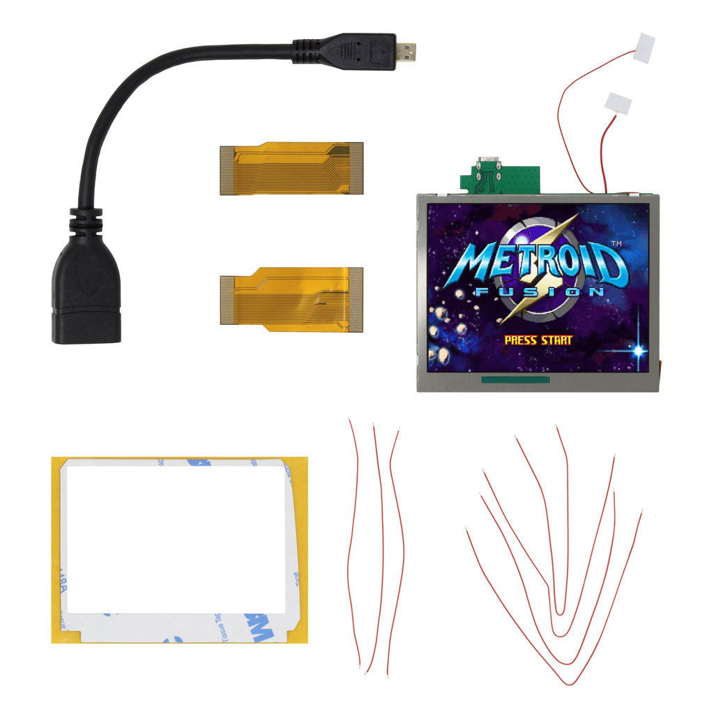 TFT HDMI Kit for Game Boy Advance - HISPEEDIDO Shenzhen Speed Sources Technology Co., Ltd.
