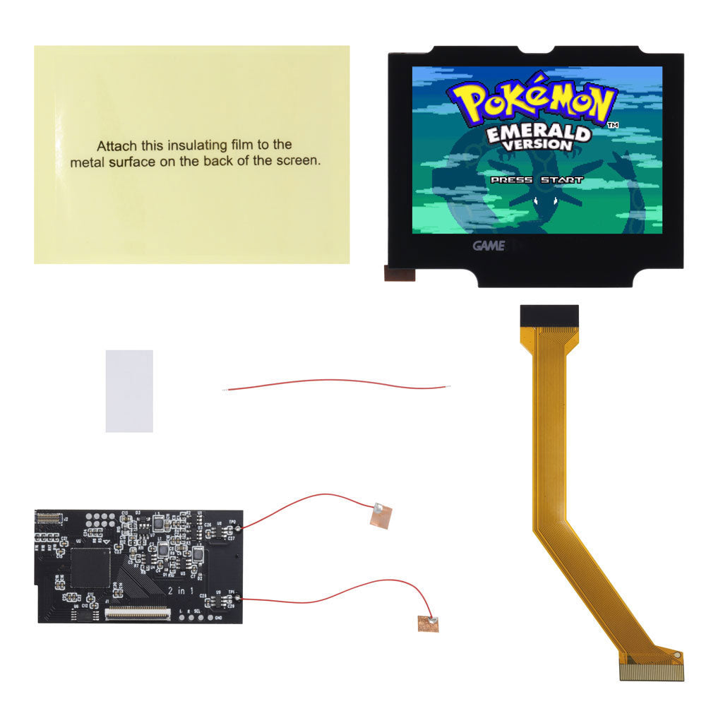 IPS Backlight LCD Kit V2 for Game Boy Advance SP - HISPEEDIDO Shenzhen Speed Sources Technology Co., Ltd.