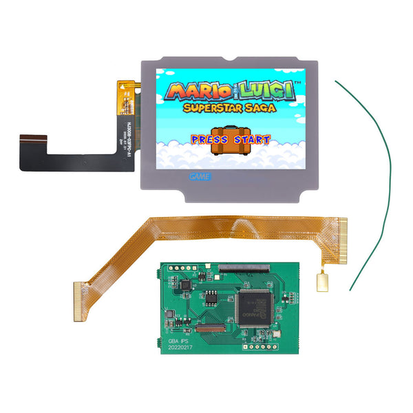 Game Boy Advance SP LCD Kit and Lens - Cloud Version