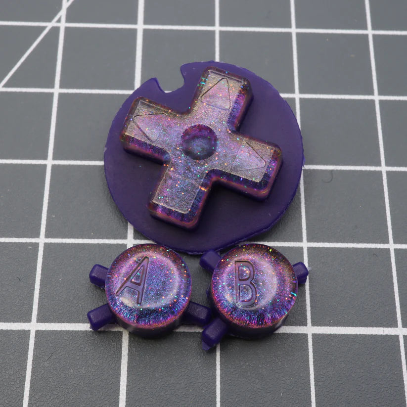 Resin Game Boy Color Buttons - Lab Fifteen