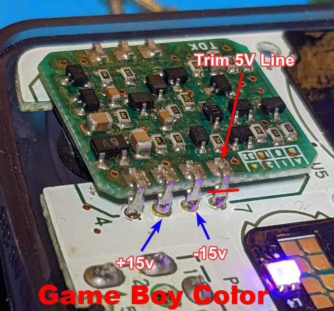 Game Boy Color and Pocket Regulator (5V) - Robot_Retro